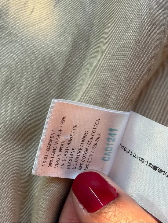 Chloé Camel Single-Button Blazer - Picture 10 of 10